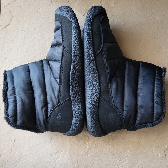 Keen Women's Fold Down Black Howser Pull On Ankle Boots # 1027929 Size US 9 - Picture 6 of 10